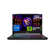 MSI Katana 15 B13VEK Gaming Laptop Intel Core i7-13620H 16GB Ram 512GB SSD NVIDIA RTX 4050 6GB 15.6? FHD 144HZ Win11 ENG-ARB Keyboard Black Color